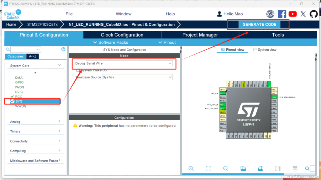 [嵌入式] [旧贴搬运] STlink CubeMX使用后不能烧录程序